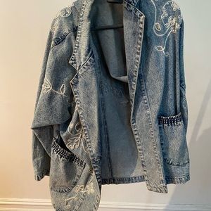Denim Oversized Jacket JENSEN SMITH